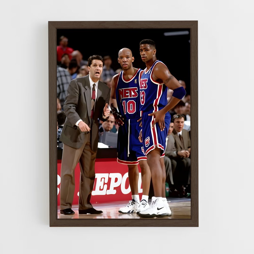Poster L'Entraîneur Visionnaire – affiche Basketball (vue 5)